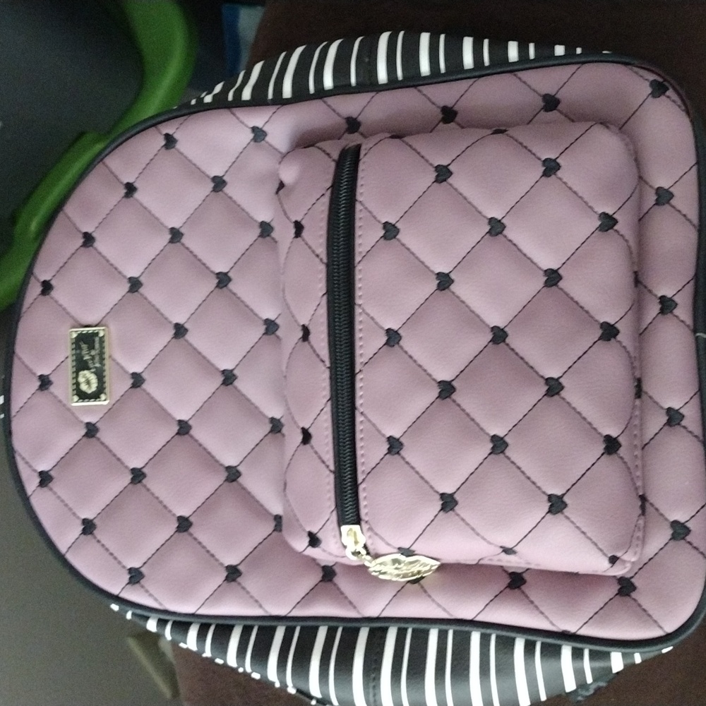 Betsey Johnson mini backpack purse